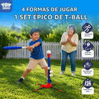 Juego de pelota 4 en 1 para niños de 3 a 5 años con guante, juego de