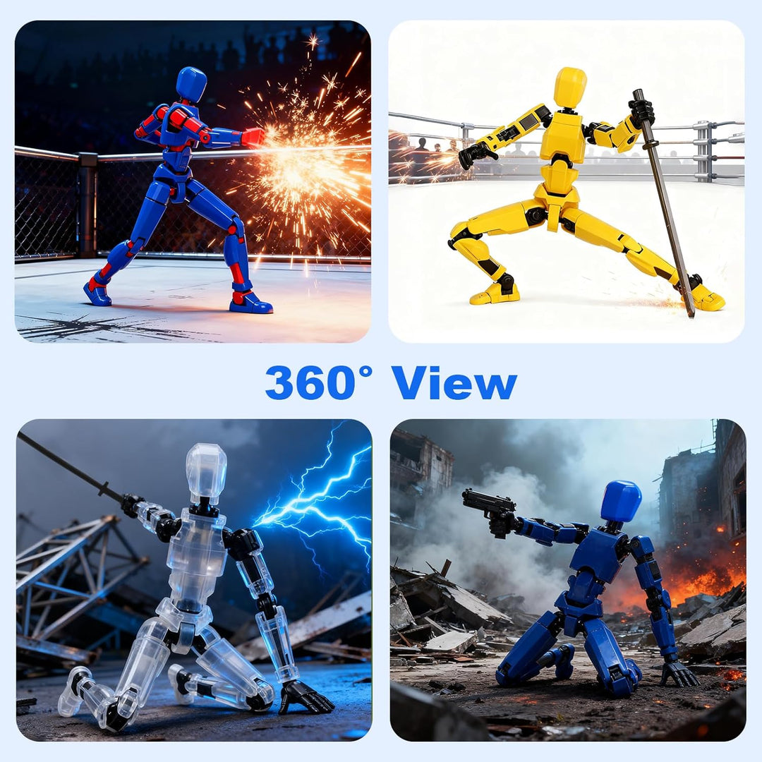 Juego de 5 figuras de acción Dummy13 (ensamblaje completado), figur...