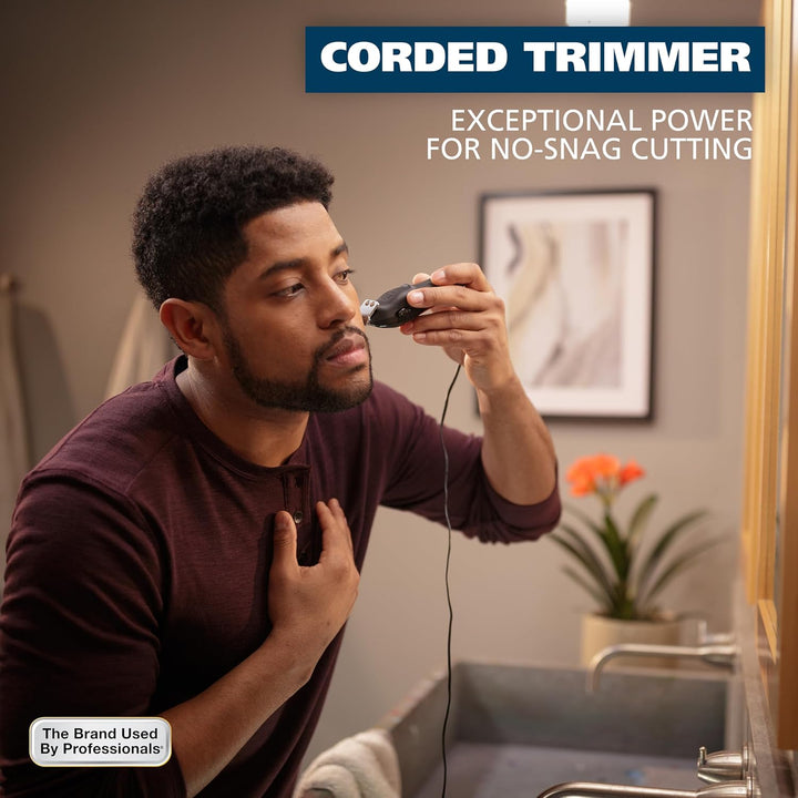 Wahl T-Pro - Recortadora de barba compacta con cable para hombre, c...