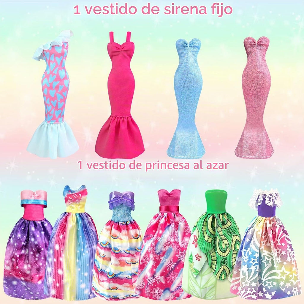 82 piezas de ropa de muñeca y accesorios con armario para muñecas de 11.5 pulgadas, juego de diseño de moda que incluye vestido de boda, vestidos de moda, trajes de tops y pantalones, perchas bolsas