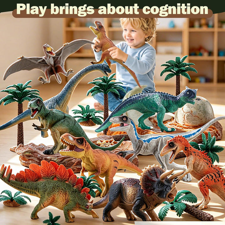 Juguetes de dinosaurios para niños Figuras de acción de dinosaurios...
