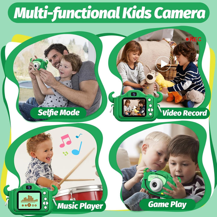 Goopow Juguetes de Cámara para Niños de 3-8 Años Niñas y Niños, Vid...