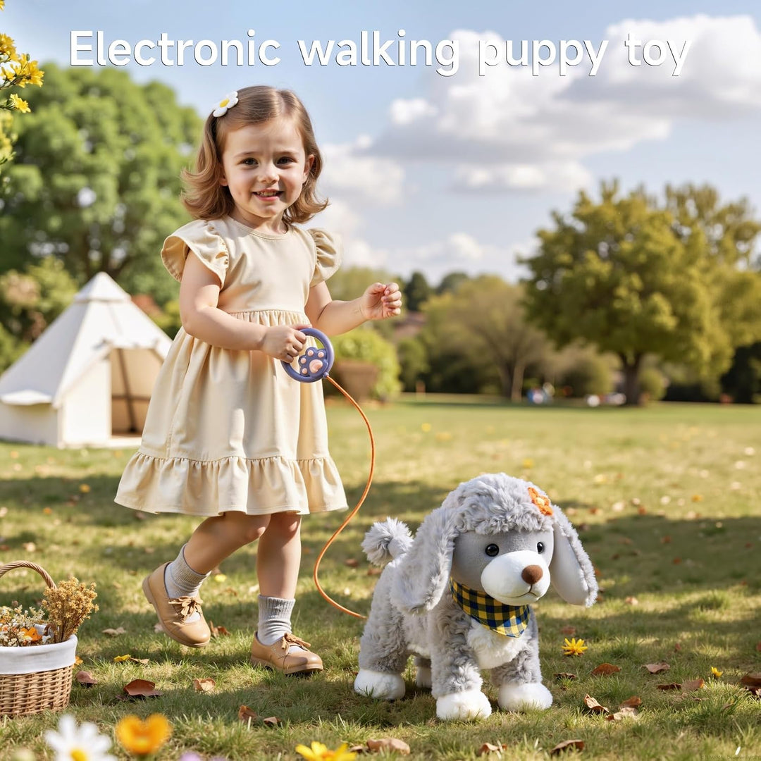 TUMAMA Juguete electrónico interactivo para cachorros de peluche, l...
