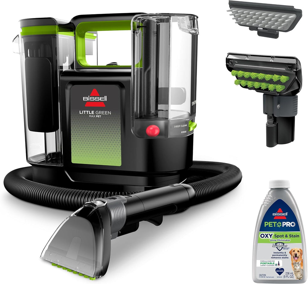 BISSELL Little Green Max Pet SmartMix Limpiador de alfombras, 38572