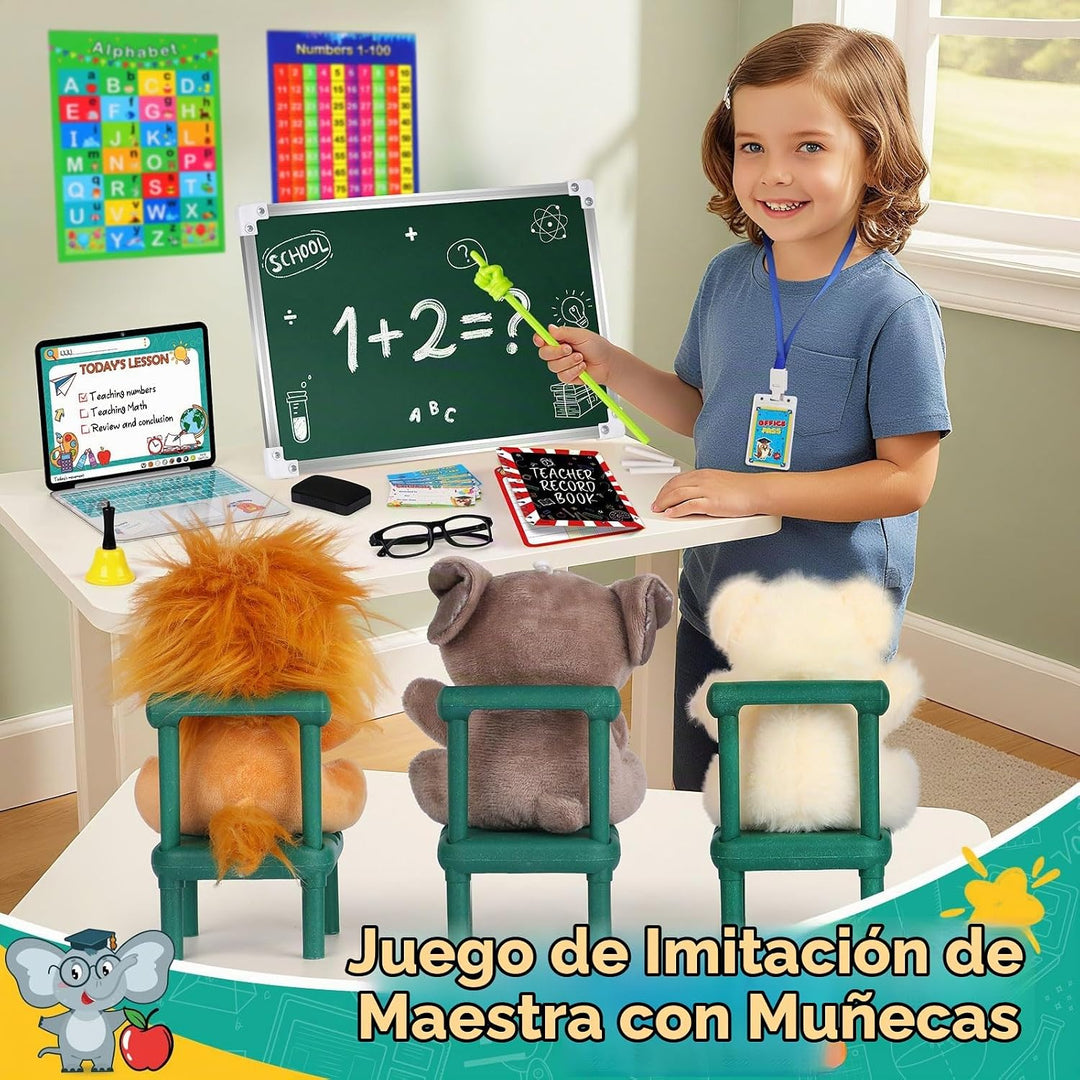 Alritz Juego de rol para profesores con muñecas para niños a partir...