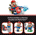 LEGO Super Mario: Mario Kart - Juguete interactivo de Mario y kart estándar - Juego de carreras de simulación para niños y niñas, a partir de 7 años - Idea de regalo de cumpleaños para niños - 72043