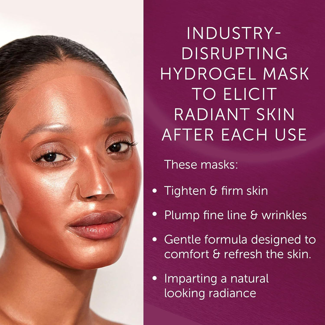 111SKIN Máscara de tratamiento facial iluminadora de oro rosa | Sin...