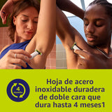 Philips Norelco OneBlade Intimate, diseñada para el aseo púbico, re...