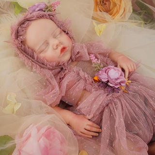 YaLuoQian Muñeca de bebé recién nacida de silicona completa, de 18...