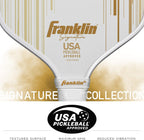 Franklin Sports Paletas Profesionales de Pickleball - Serie Signature Paleta Profesional de Pickleball con Superficie MaxGrit - Paletas de Pickleball Aprobadas para Torneos de Pickleball de EE. UU