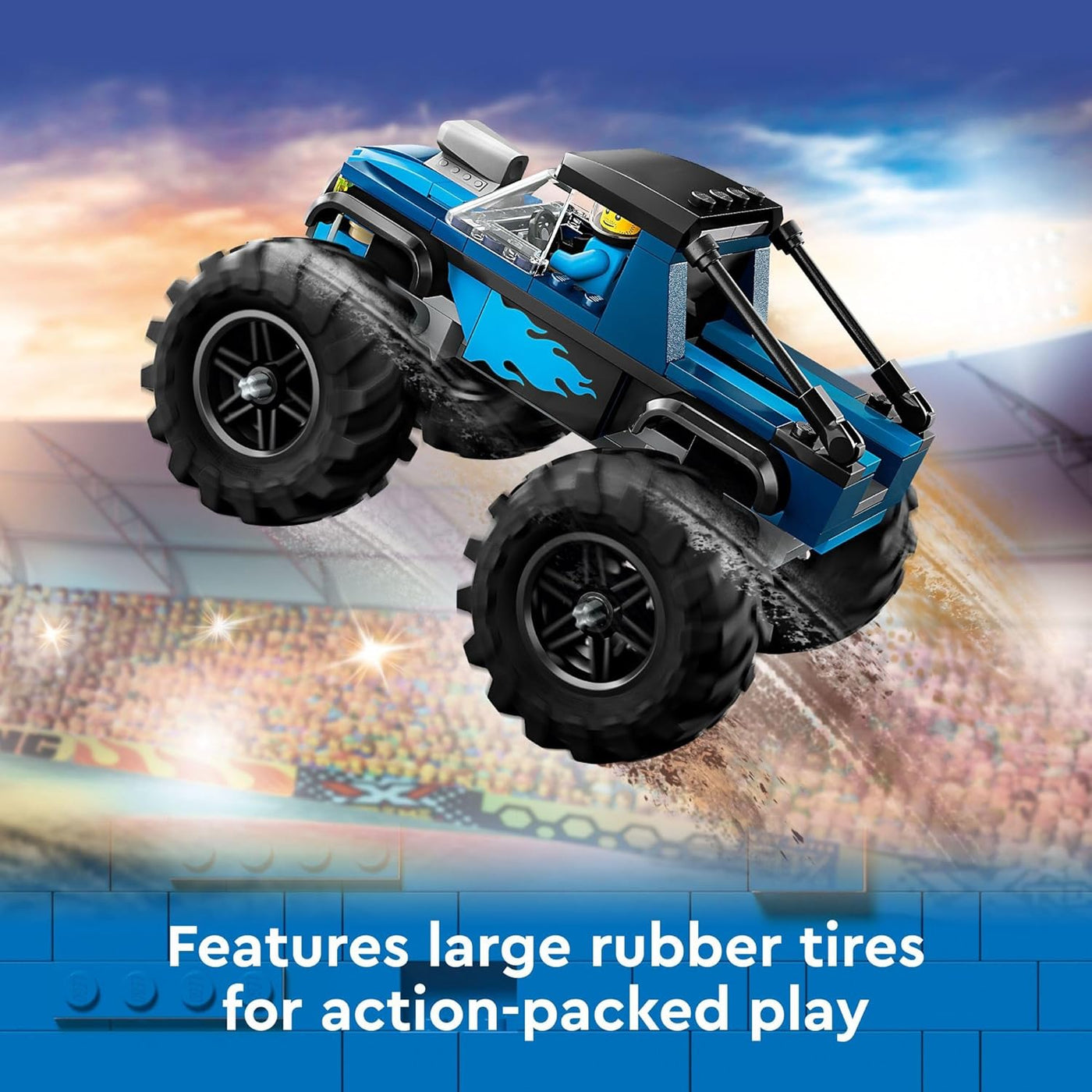 LEGO City Blue Monster Truck - Juego de juguete