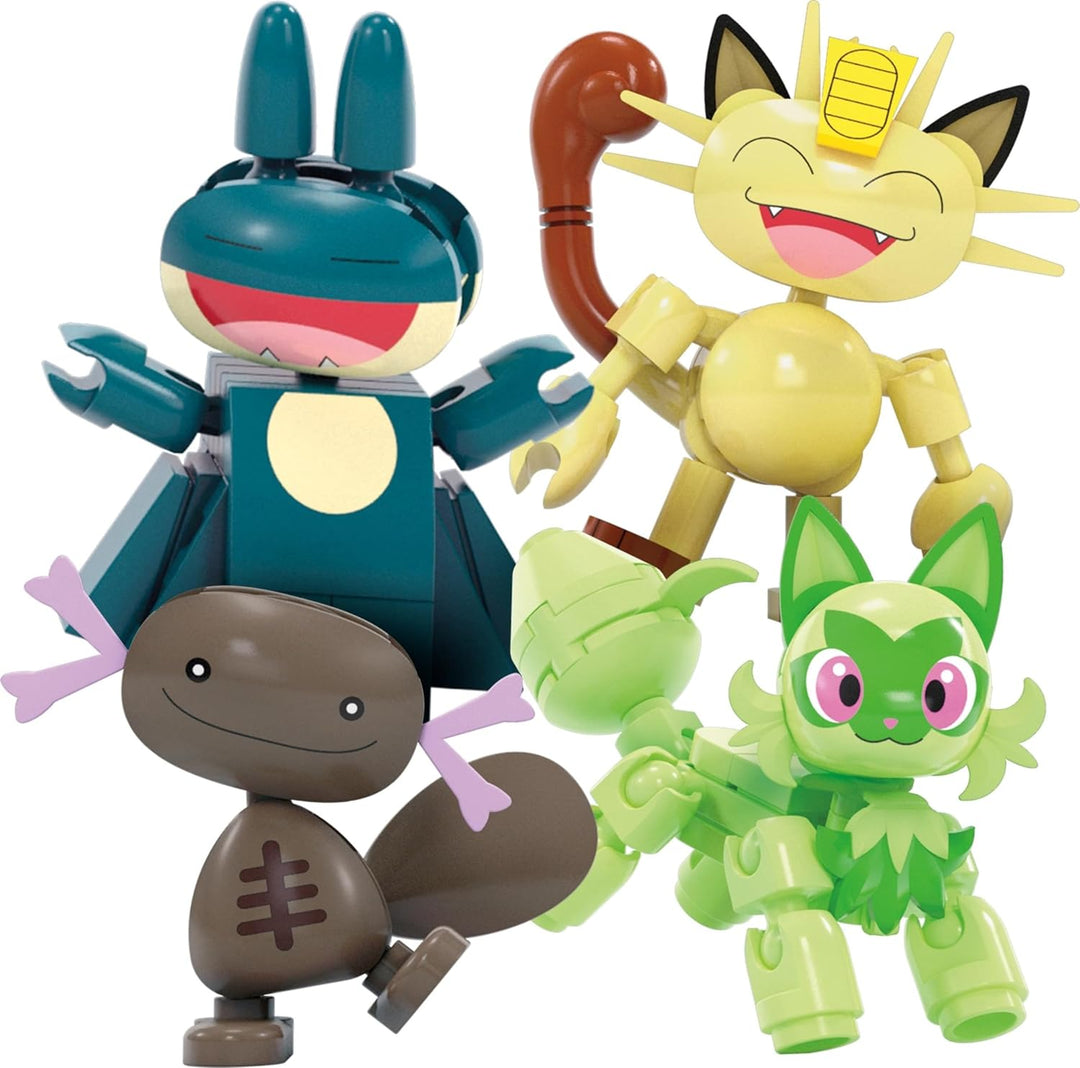 MEGA - Juego de juguetes de construcción de Pokémon con