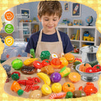 Rileryan Juego de accesorios de cocina de comida de juego de simulación