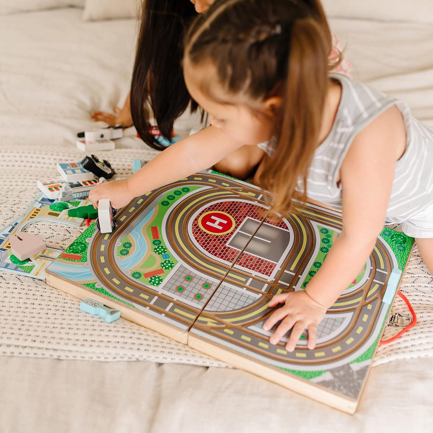 Ciudad desmontable Melissa y Doug