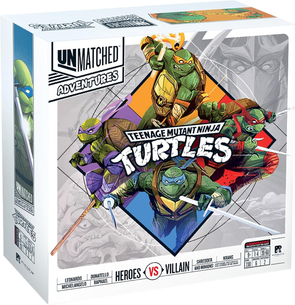 Restoration Games Aventuras inigualables Tortugas Ninja Mutantes