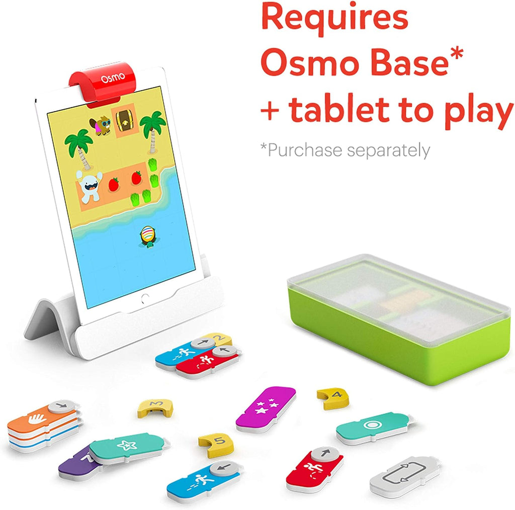 Osmo Paquete familiar de codificación, de 5 a 10 años, codificación para niños, 3 juegos, iPad/Fire