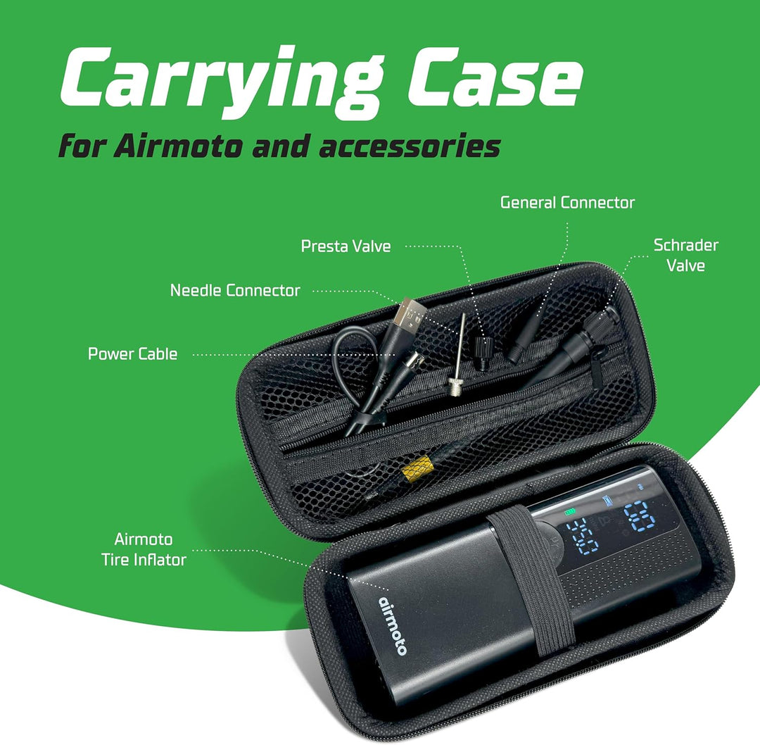 Airmoto Paquete de funda de transporte - Inflador de neumáticos com...