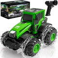 1:14 Amphibious Farm RC Tractor, 2.4GHz 4WD Off-Road Waterproof Stunt Car
