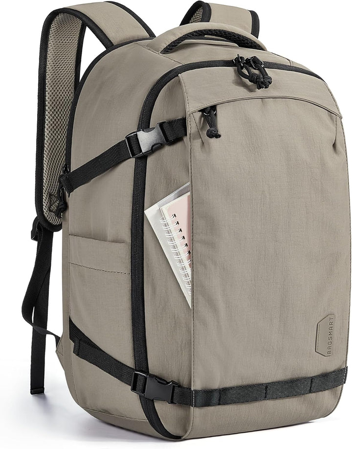BAGSMART Mochila de viaje de mano, mochila de viaje grande de 17.3...