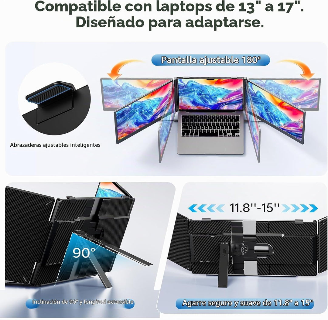 Extensor de pantalla para laptop, extensor de monitor de computador...