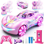Coche de acrobacias RC con detección de gestos, 2.4 GHz 4WD coche de