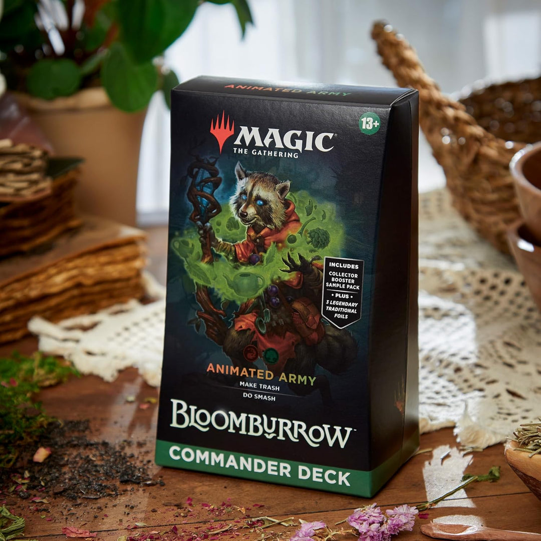 Magic: The Gathering Bloomburrow Commander Deck - Ejército animado...