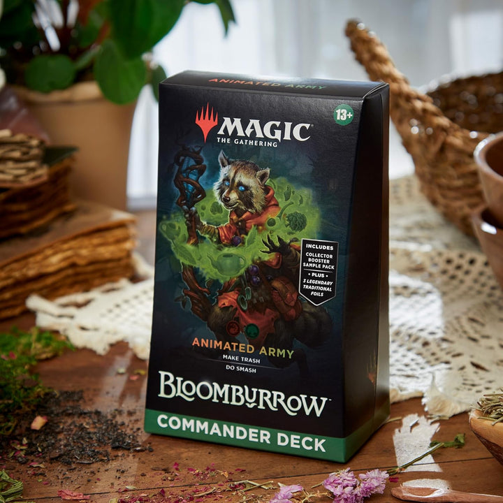 Magic: The Gathering Bloomburrow Commander Deck - Ejército animado...