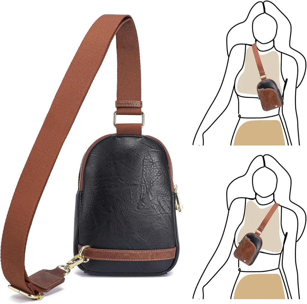 Bolso de viaje pequeño, bolso cruzado antirrobo para mujer