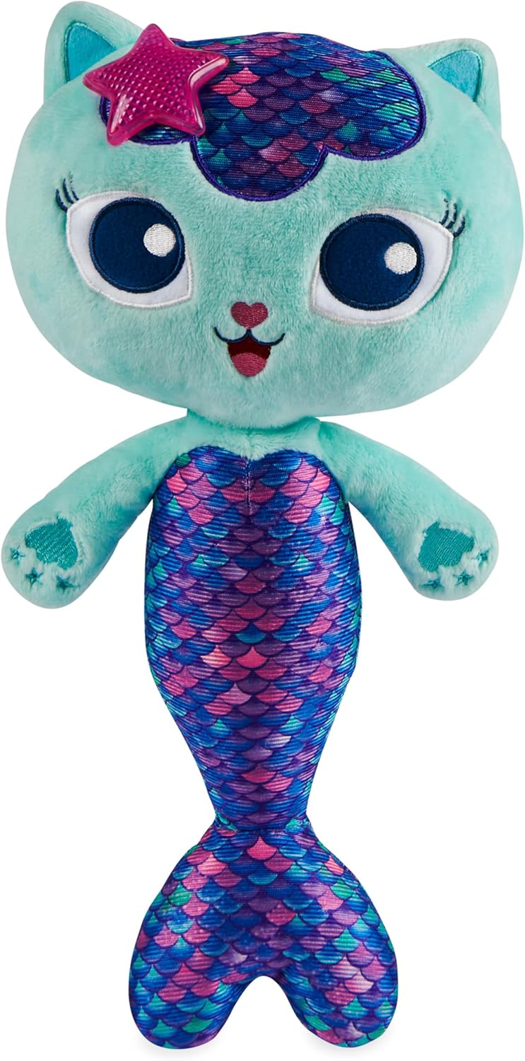 La casa de muñecas de Gabby, juguete de peluche interactivo MerCat...