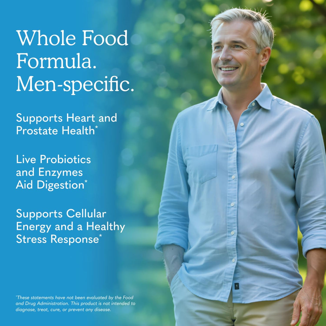 Garden of Life Multivitamínico para hombres, Vitamin Code Raw One -...