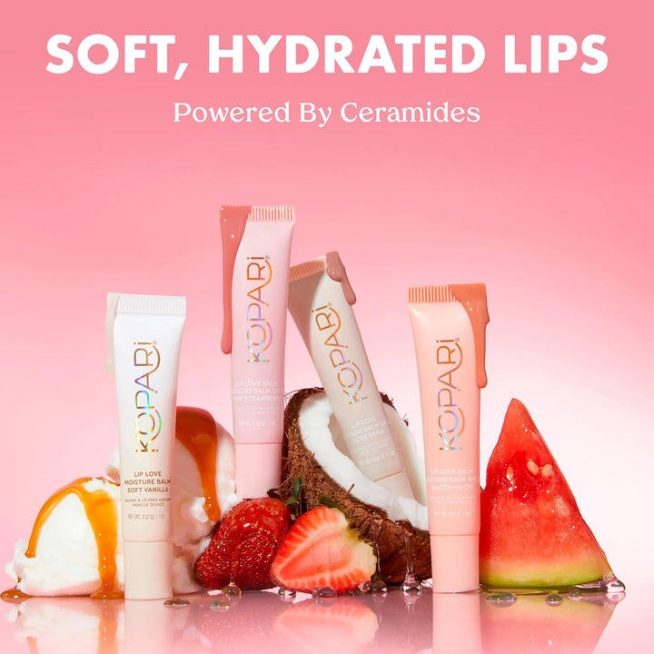 Kopari Lip Love - Bálsamo hidratante en beige nude SPF 30, protecto...