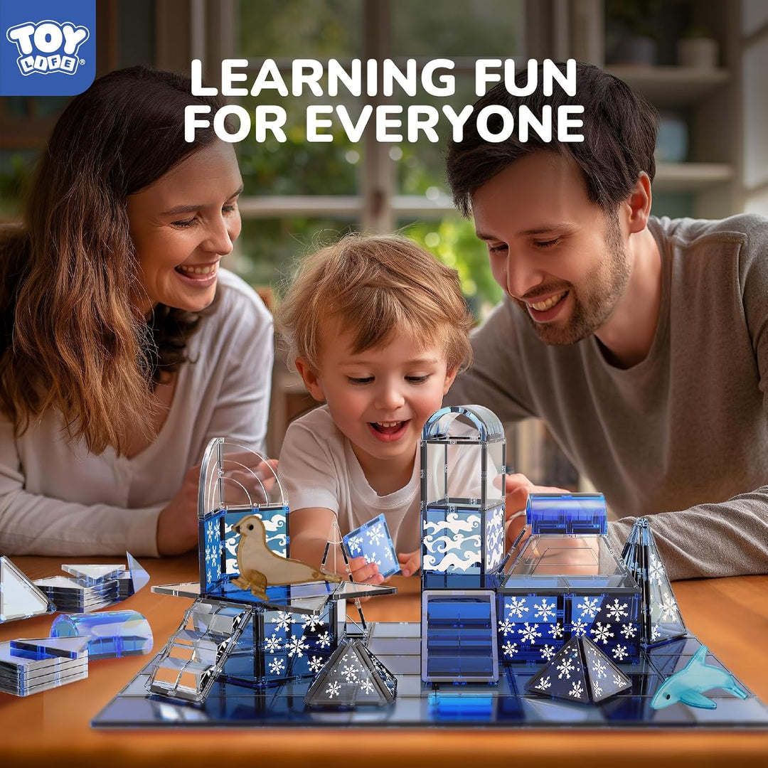 TOY Life Azulejos Magnéticos para Niños de 4-8 Años, Juguetes Magné...