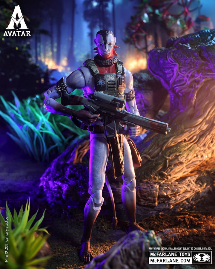 McFarlane Toys - Avatar Fuego y ceniza Quaritch Figura de