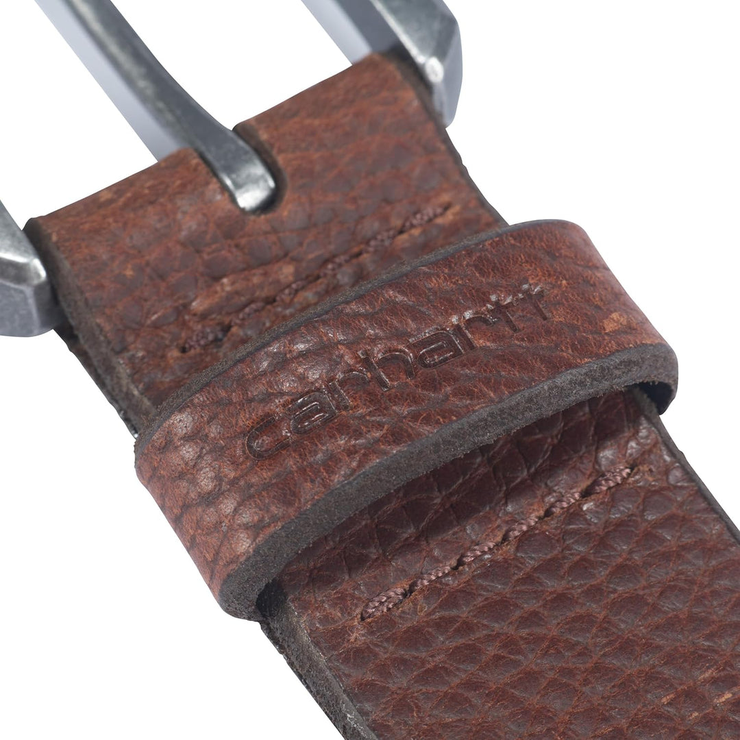 Carhartt Cinturones clásicos de cuero de sillín de grano completo p...