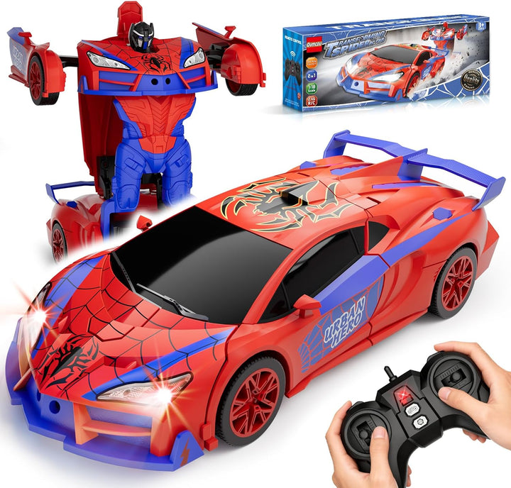 Qumcou Juguetes de araña para niños de 4 a 6 años, auto de control...