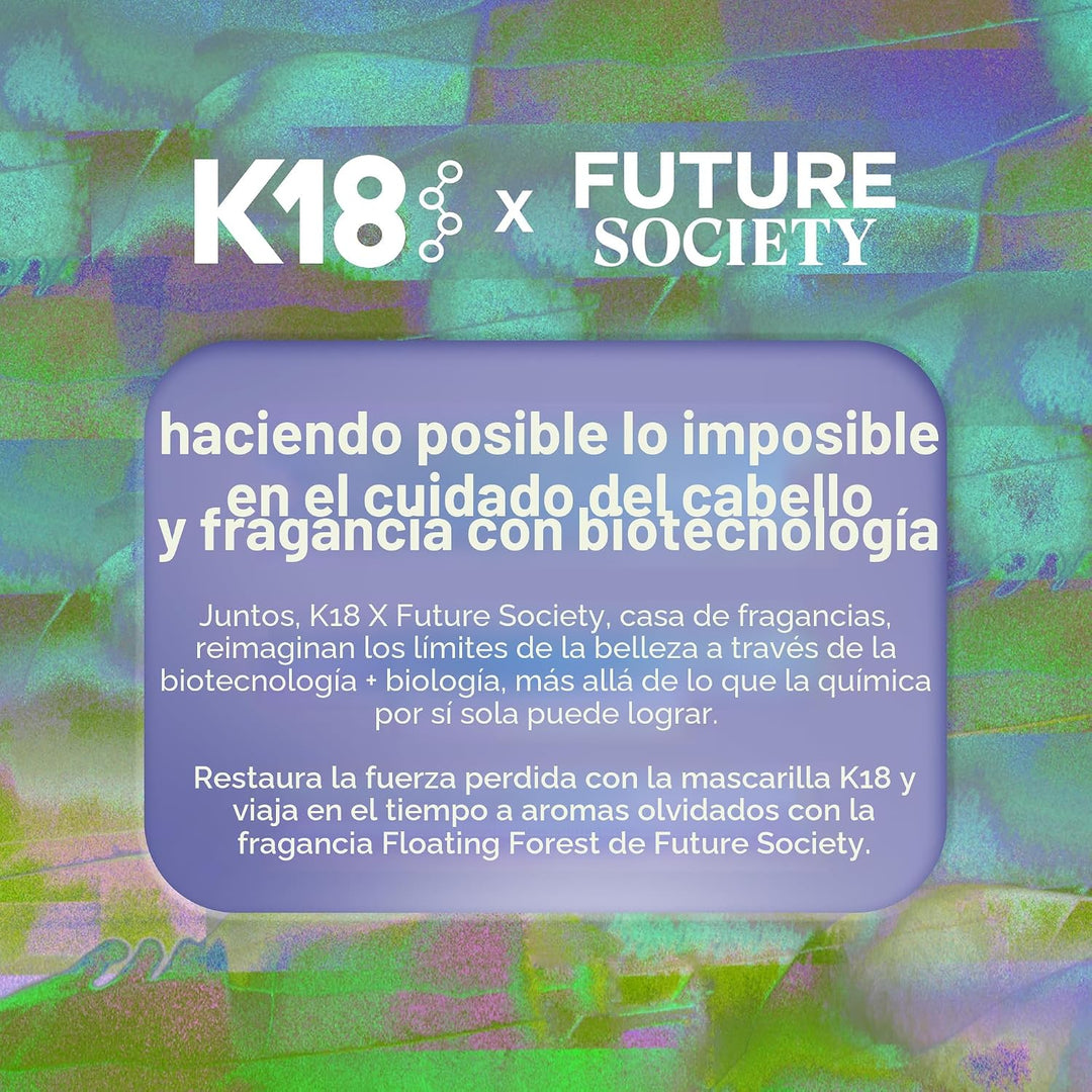 K18 Mascarilla Molecular Capilar Sin Enjuague, Repara el Cabello Se...