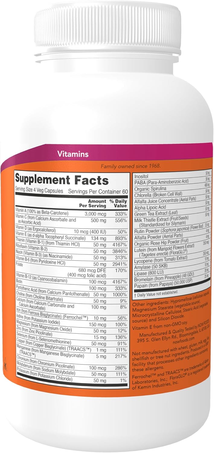 NOW Suplementos, Special Two con superalimentos verdes y extractos...