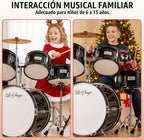 LeSage Juego de batería de 5 piezas para principiantes, kit completo de