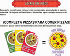 Semper Smart Games Blobby's Pizza Math Card Game: ¡Concurso de comer pizza estratégicamente loco entre lindos monstruos!