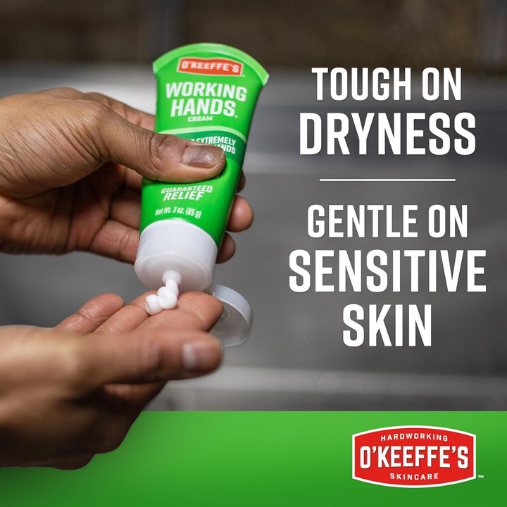Crema de manos O'Keeffe's para manos trabajadoras para sequ...