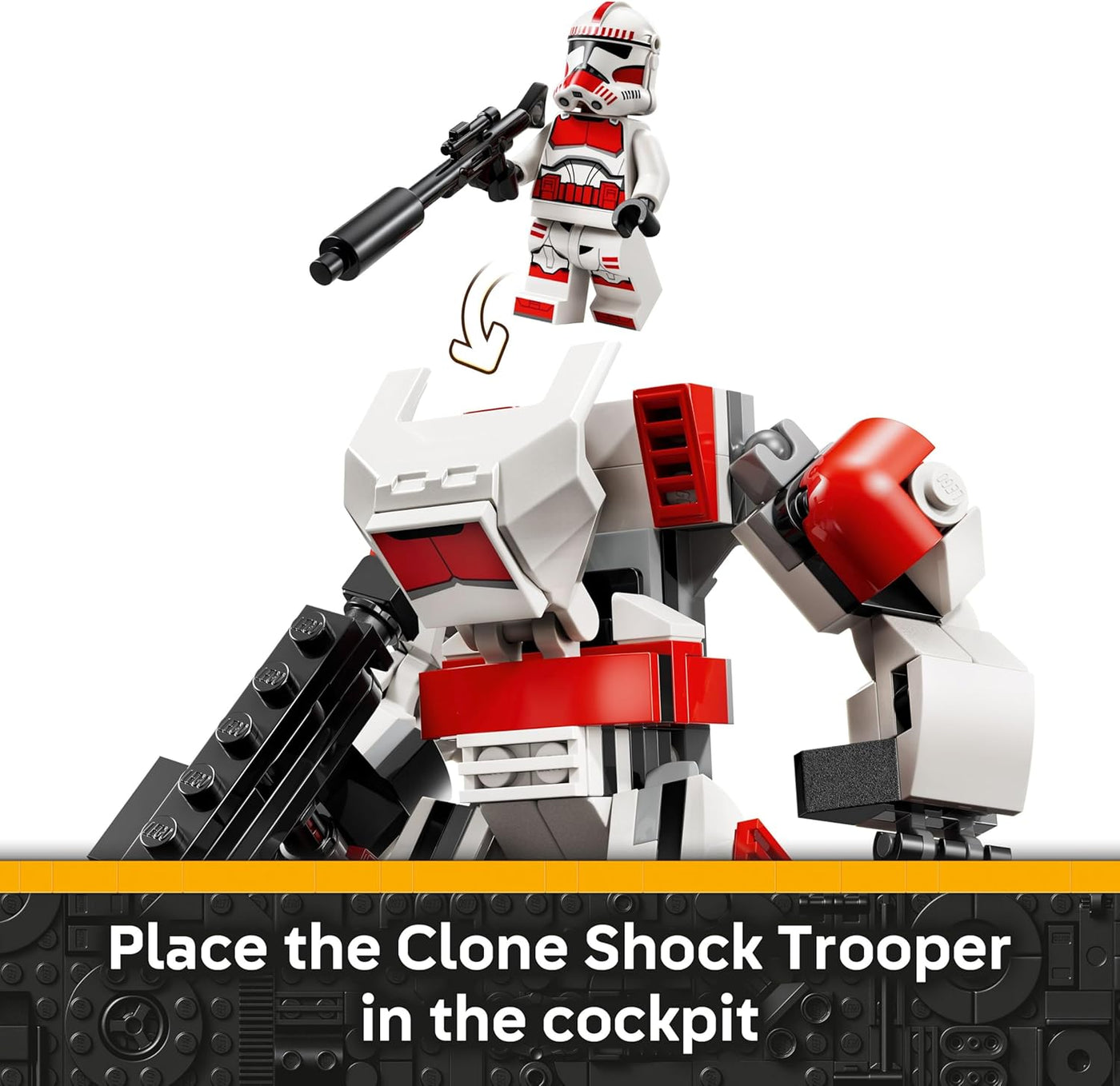 LEGO Star Wars Clone Shock Trooper Mech - Juguete de