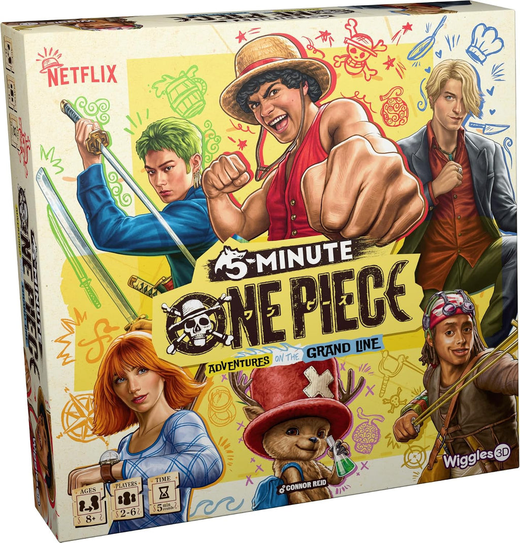 Juego de cartas de una pieza de 5 minutos: aventura pirata cooperativa en