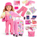 WONDOLL 26 piezas de ropa y accesorios para muñecas americanas