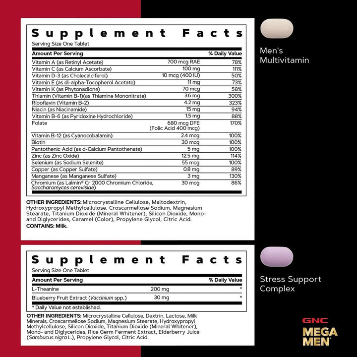 GNC Programa Vitapak para hombres 30+ | Multivitaminas y minerales...
