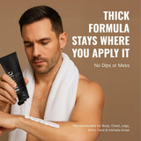 Superior Mane Crema depilatoria sin afeitar para hombres, depilació...