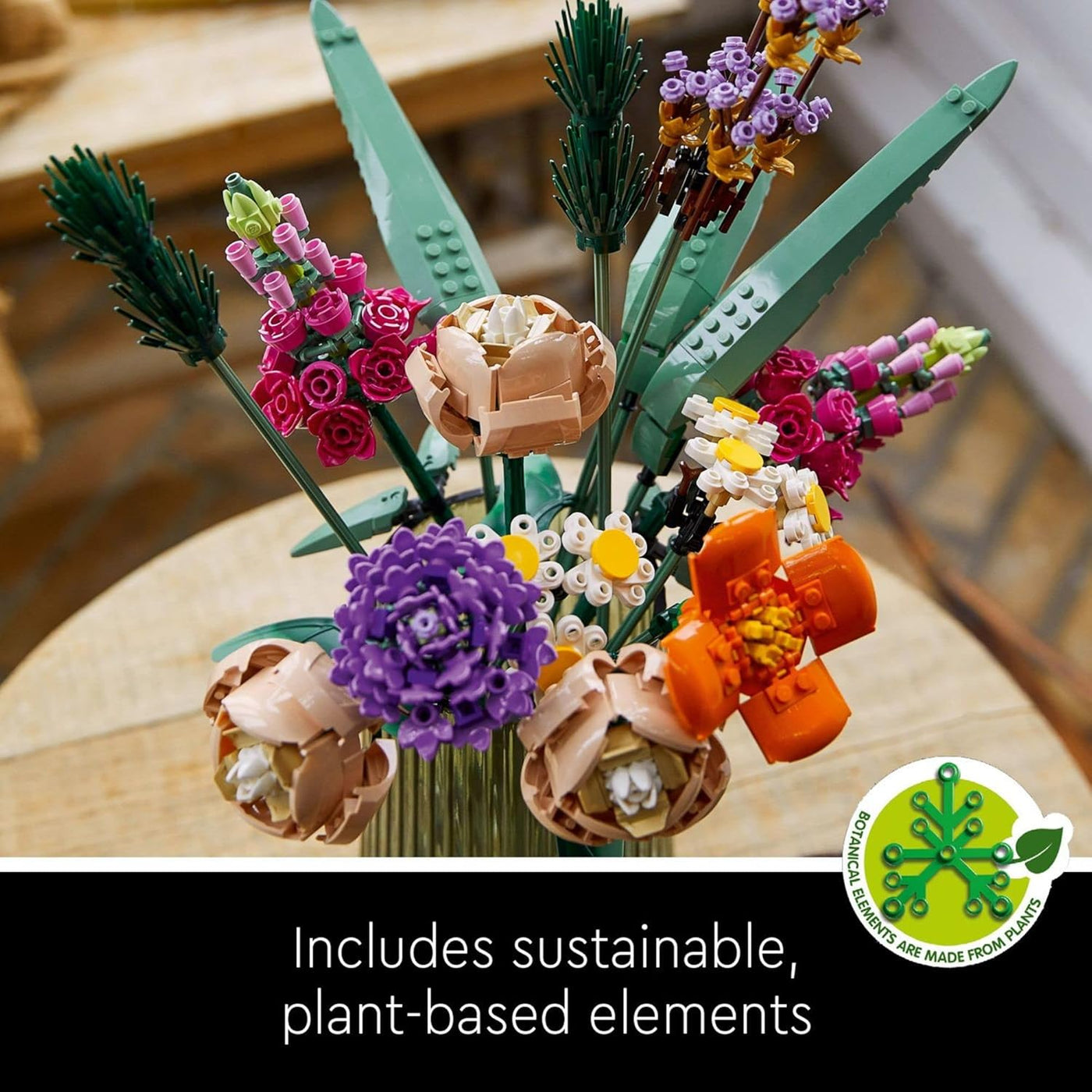 LEGO Botanicals - Juego de ramos de flores artificiales
