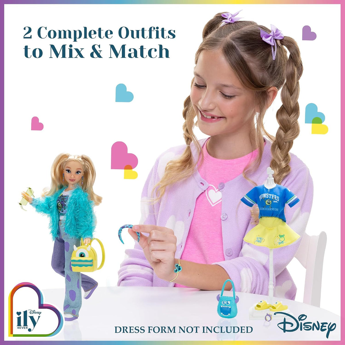 JAKKS Pacific Muñeca de moda de lujo inspirada en Monster's Inc