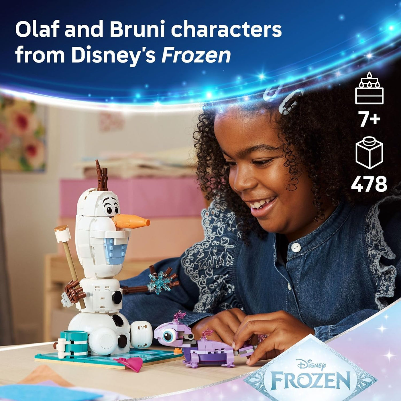 LEGO Disney Frozen Olaf y Brunis Picnic divertido juguete