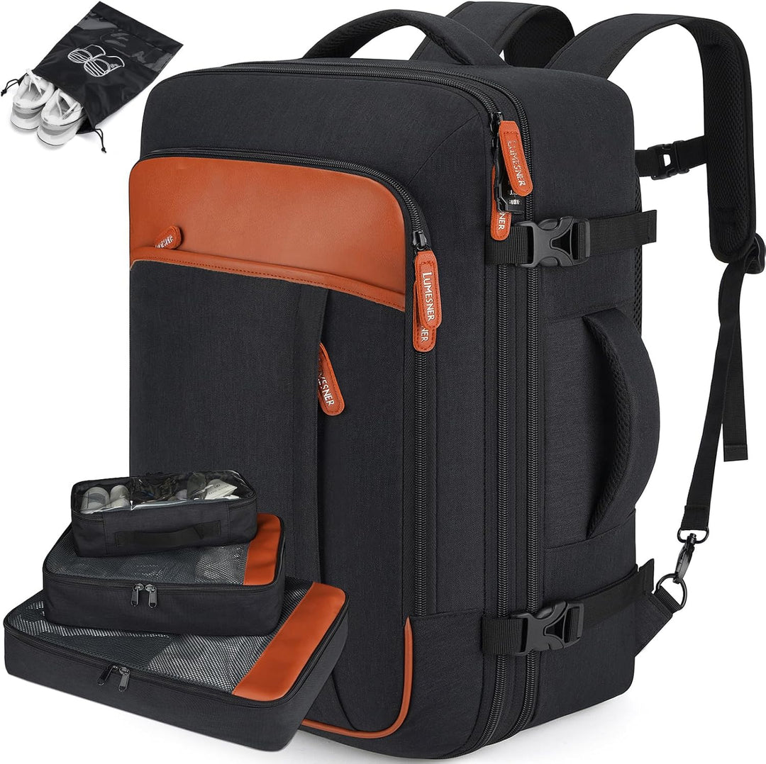 Lumesner Mochilas de viaje de mano, extra grandes de 40 litros apro...