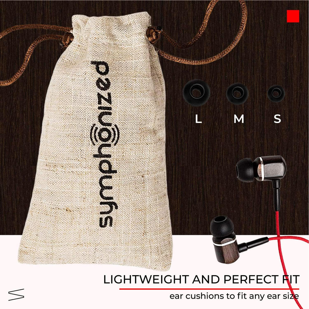 Symphonized MTRX Premium - Auriculares intrauditivos de madera genu...